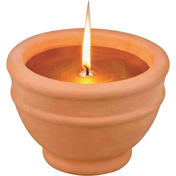Seasonal Trends Citronella Candle Bowl Teracot C576553L Zoro